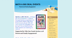 Desktop Screenshot of mathabigdeal.com