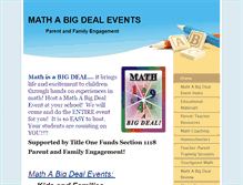 Tablet Screenshot of mathabigdeal.com